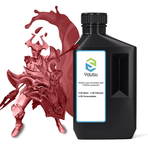 Фотополимерная смола для 3D-принтера цвет медный металлик 1 кг