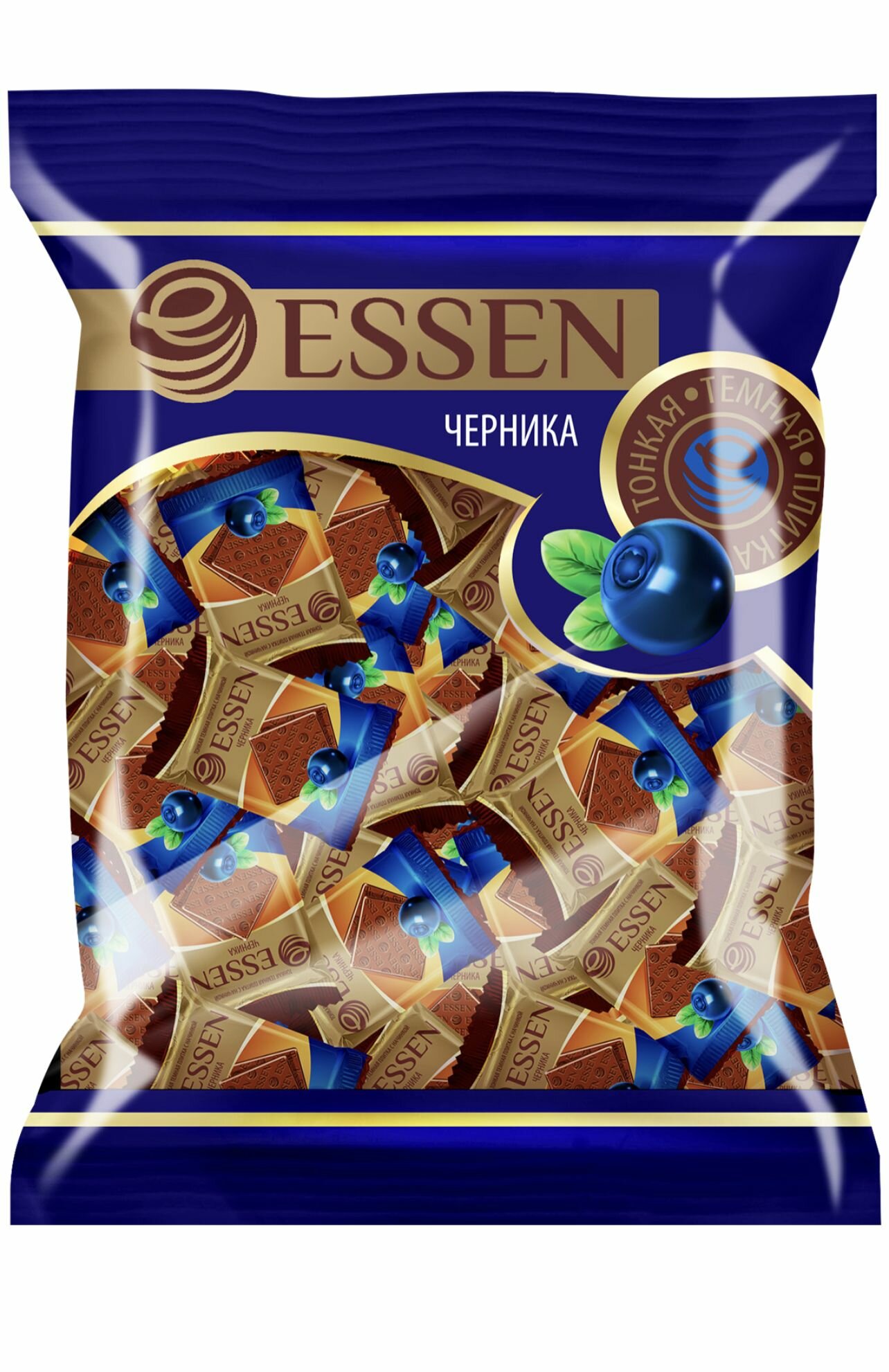 ESSEN Подарочные конфеты шоколад черника, 500 г - фотография № 2