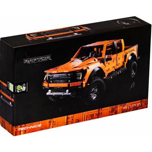 Конструктор Пикап Ford F-150 Raptor / Техник 1379 деталей 55355 конструктор lego technic 42126 ford f 150 raptor