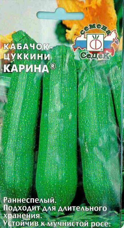 Семена Кабачок Карина цуккини (седек) 2г