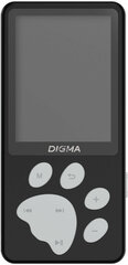 Плеер Hi-Fi Flash Digma S5 8Gb черный/серый/2.4/FM/microSD/microSDHC