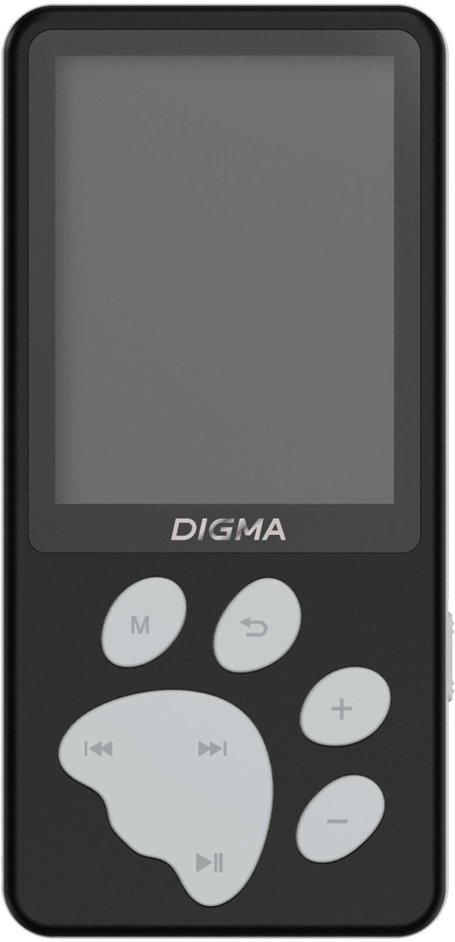 Плеер Hi-Fi Flash Digma S5 8Gb черный/серый/2.4"/FM/microSD/microSDHC