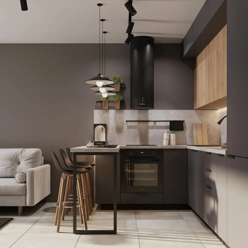 Набор крючков вертикальных Delinia ID 4.2х1.9х1.8 см, сталь, цвет чёрный, 2 шт. - фото №15