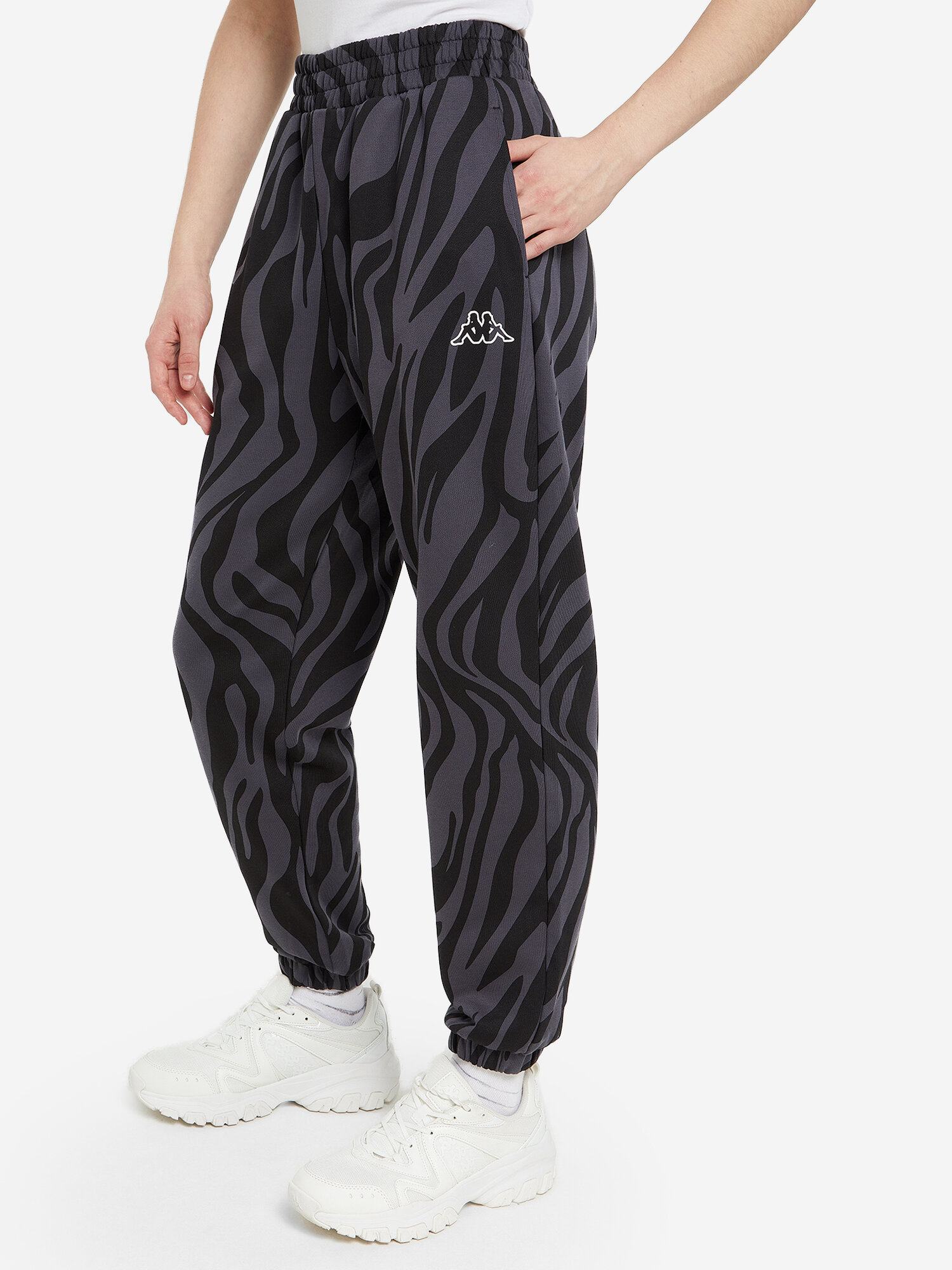 фото Брюки женские Kappa Черный; RUS: 50-52, Ориг: 50-52