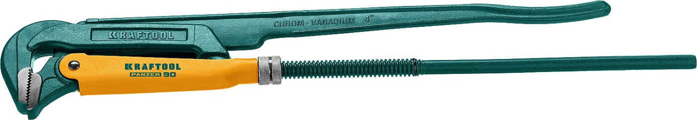 KRAFTOOL PANZER-90 №5 4″ 745 мм трубный ключ с прямыми губками (2734-40)