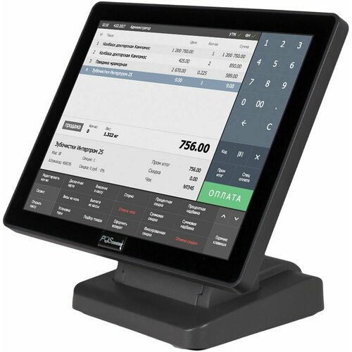 Сенсорный POS монитор кассира POScenter EVA-150 без MSR