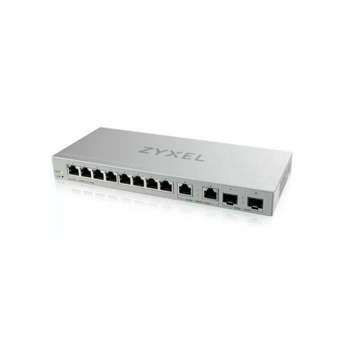 Коммутатор ZYXEL XGS1210-12 Multi-Gigabit Smart L2 Switch 8xGE 2x125GE 2xSFP Desktop Silent 2840000₽