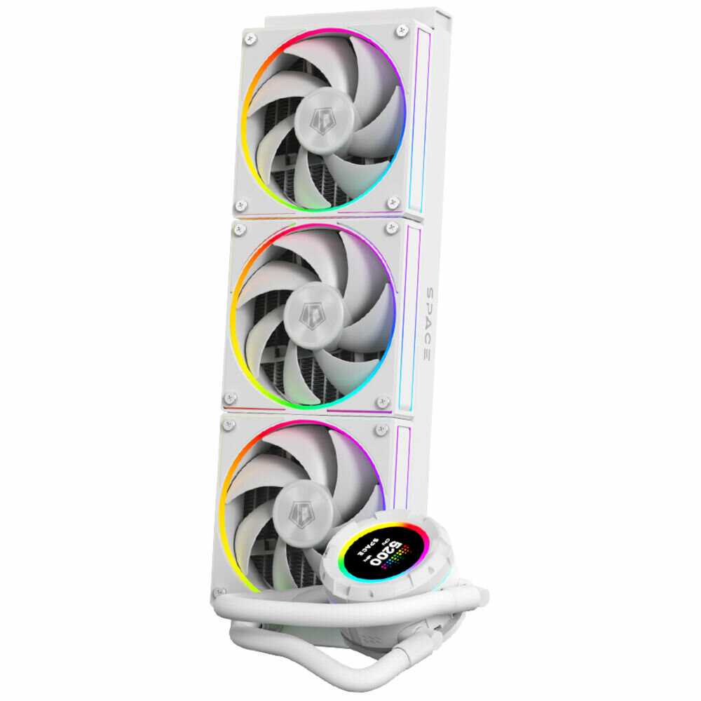 Система охлаждения жидкостная ID-Cooling LGA2066/2011/1700/1200/115x/AM5/AM4 (3*120mm fan, 700-1800rpm, 82,5CFM, 15,2-35,2dBA - фото №11