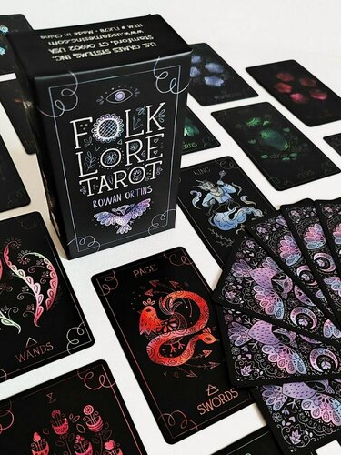 Изображение товара Таро Фольклор / Folklore tarot гадальная колода 78 карт U.S. Games Systems