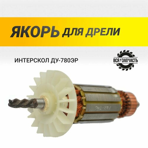 Якорь для дрели ИНТЕРСКОЛ ДУ-780ЭР - 786VZ