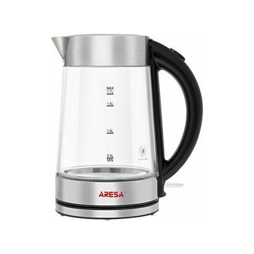 Электрочайник Aresa AR-3472 серебристыйчерный 4800₽