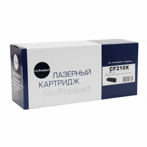 Картридж NetProduct (N-CF210X) для HP CLJ Pro 200 M251/MFPM276, №131X, Bk, 2,4K