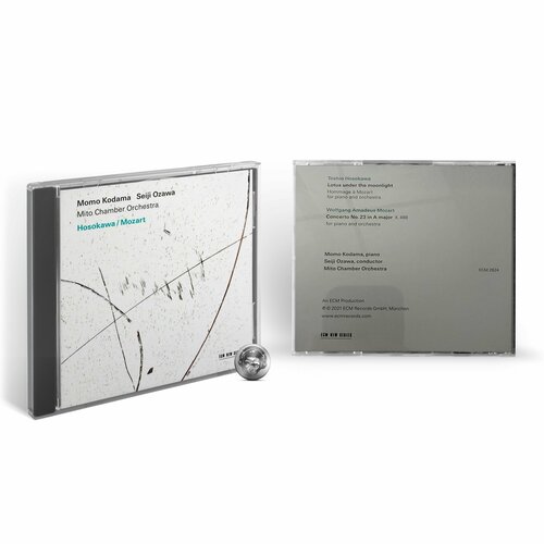 Momo Kodama & Seiji Ozawa - Hosokawa/ Mozart (1CD) 2021 Jewel Аудио диск momo kodama mito chamber orchestra seiji ozawa hosokawa mozart ecm new series cd