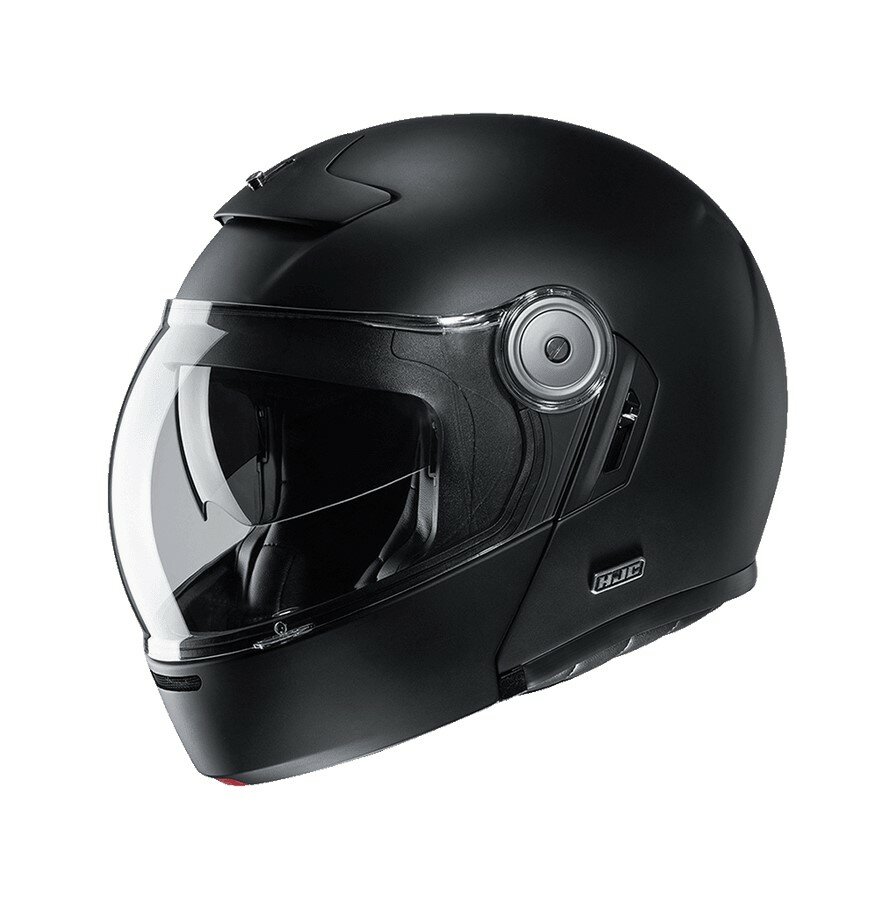 Шлем HJC V90 SEMI FLAT BLACK Черный матовый XL