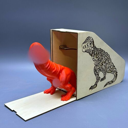 Членозавр подарочный в дизайнерской деревянной коробке