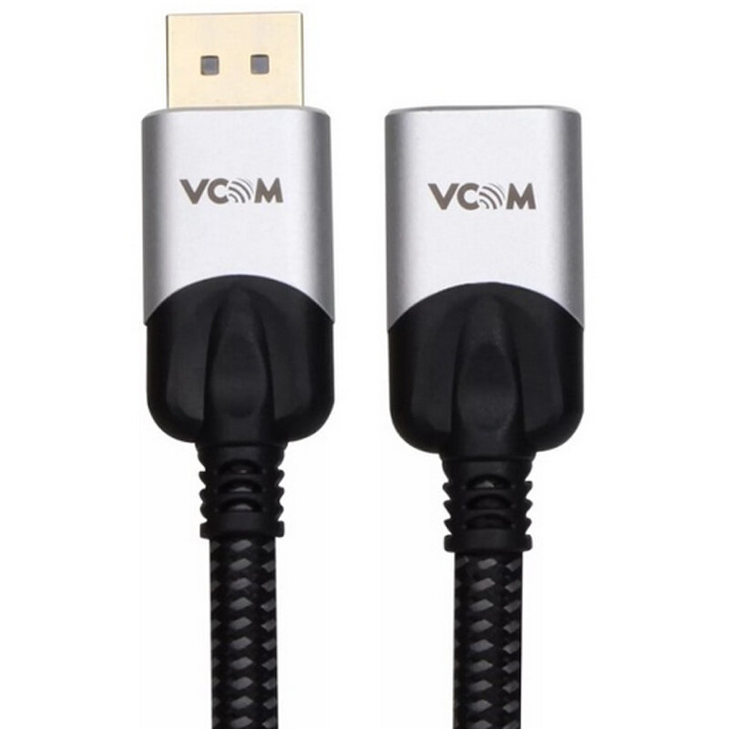 Кабель интерфейсный DisplayPort- DisplayPort VCOM v1.4, 8K@60Hz, 1m - фото №4
