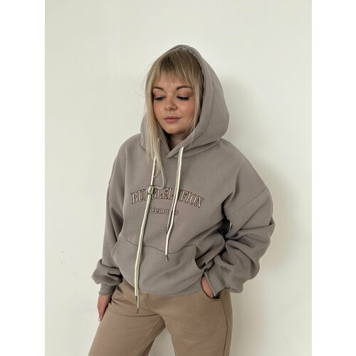 фото Худи ucla, размер oversize, серый