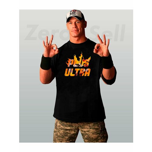 фото Футболка plus ultra, размер xxl, черный zerosell