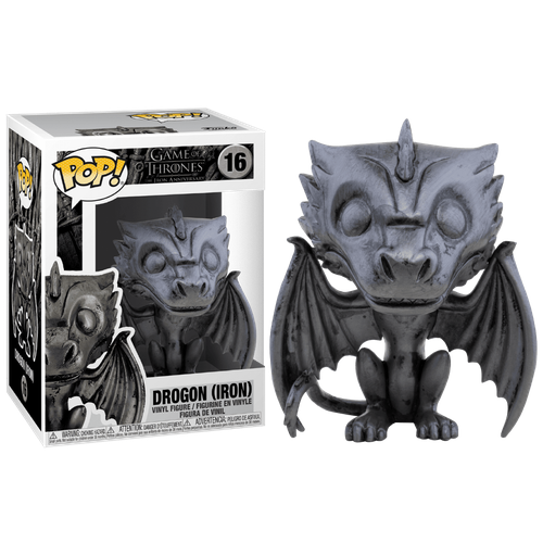 Фигурка Funko POP Drogon Iron (Vaulted) из сериала Game of Thrones 16 фигурка funko pop game of thrones nymeria