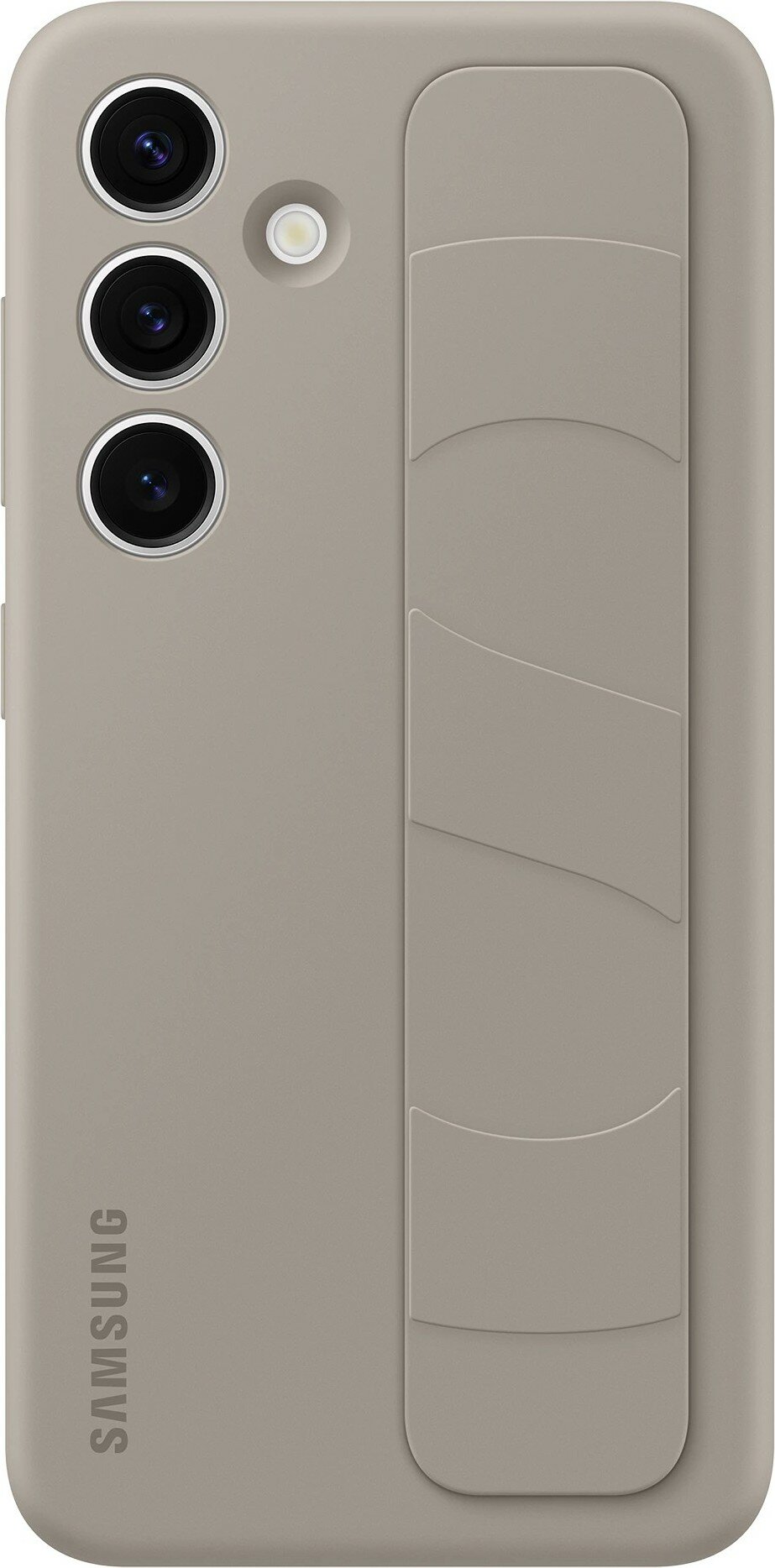 Чехол (клип-кейс) SAMSUNG Silicone Cover, для Samsung Galaxy A71, серебристый [ef-pa715tsegru] - фото №5