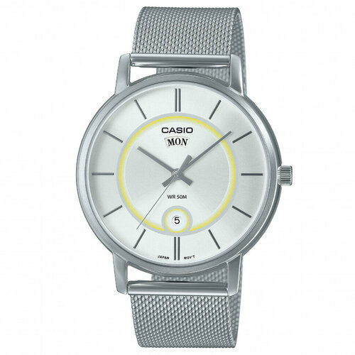 фото Наручные часы casio, серебряный