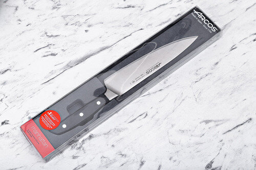 Набор ножей Шеф-нож Arcos Manhattan, 35.3x7x3 см, лезвие: 21 см, серебристый/черный - фото №16