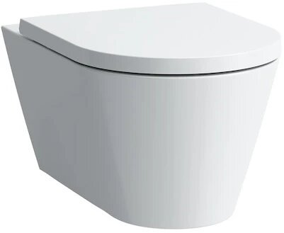 Унитаз подвесной Laufen Kartell by Laufen 8.2033.7.000.000.1 безободковый, белый