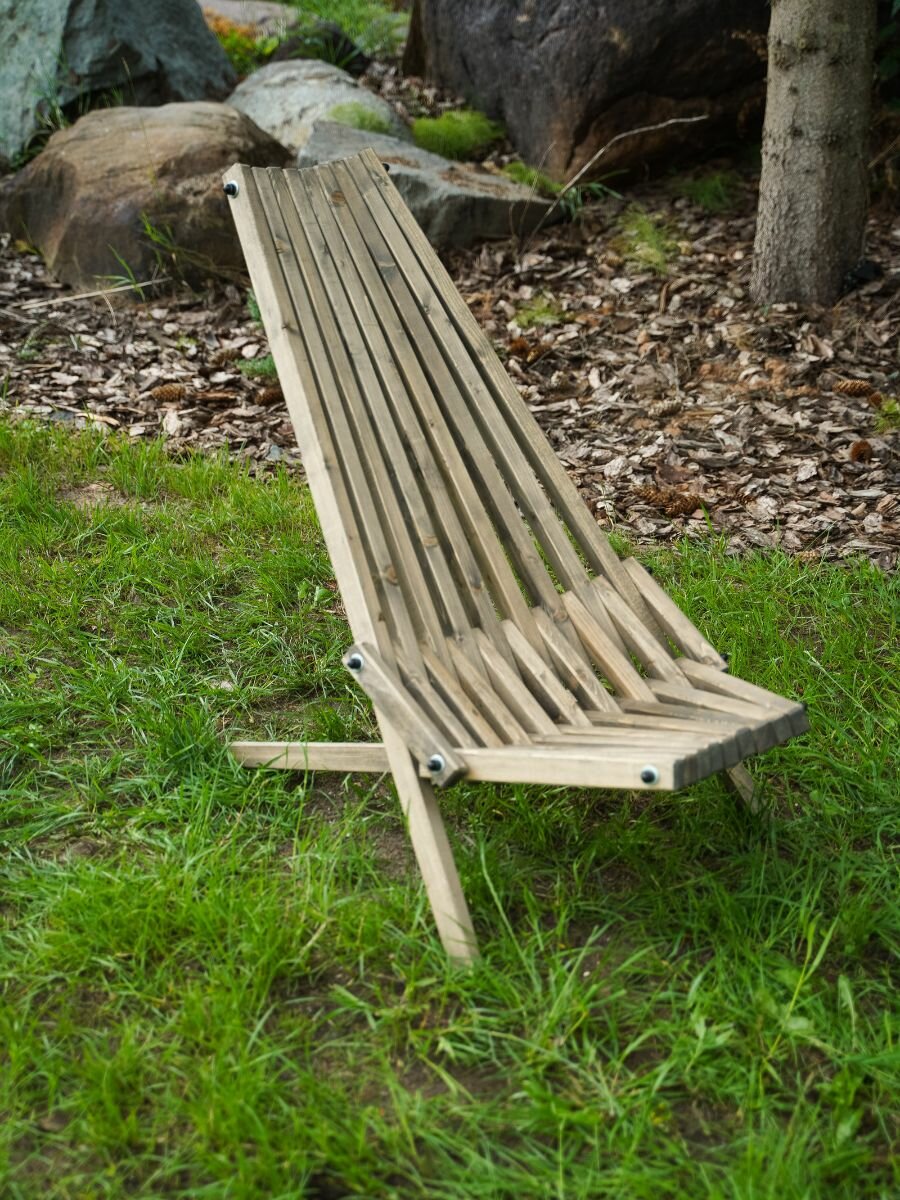 Кресло садовое деревянное Релакс Кентукки - фотография № 15