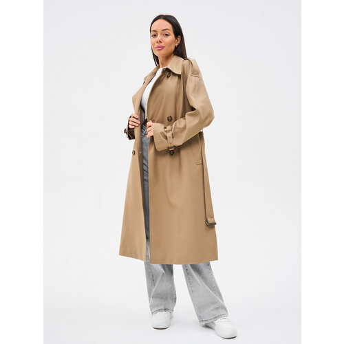 Плащ Karmelstyle, размер 48, хаки