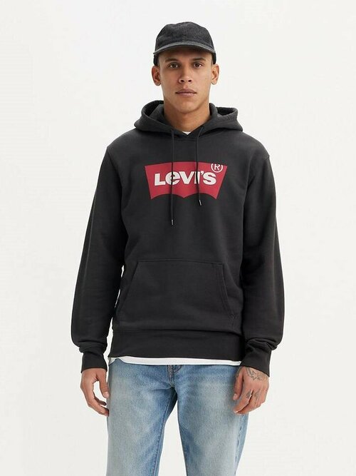 Толстовка Levis, размер L, черный