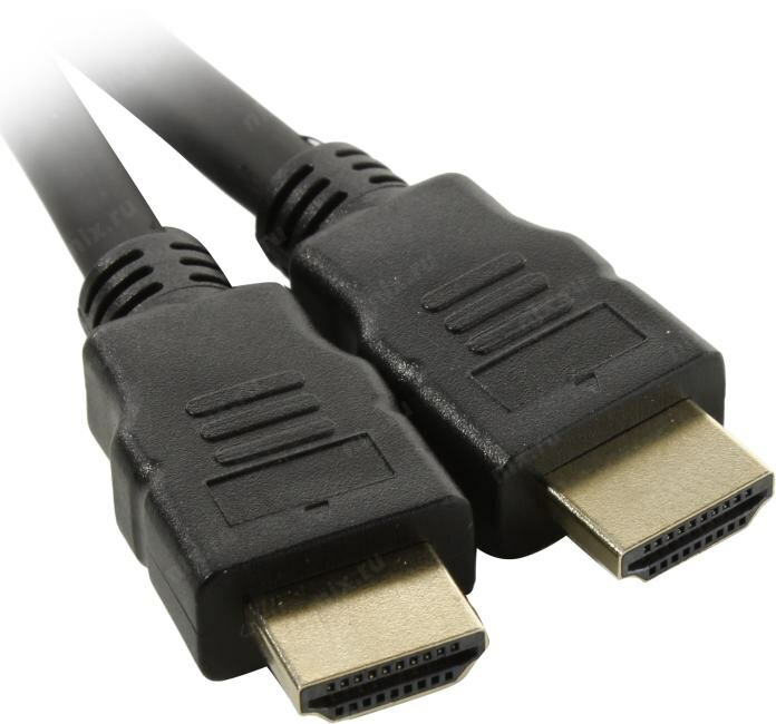 Кабель HDMI Exegate EX287728RUS 19M/19M, 0,5м, v2.0, 4K UHD, Ethernet, позолоченные контакты - фото №5