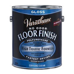 RUST-OLEUM Varathane Crystal Clear Floor Finish 230031 Лак для пола полиуретановый на водной основе глянцевый 3,78л