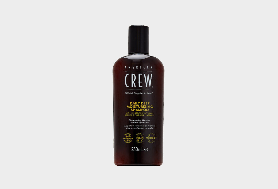 Ежедневный увлажняющий шампунь AMERICAN CREW, DAILY DEEP MOIST SHAMPOO 250мл