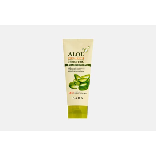 Очищающая пенка для лица Dabo, Aloe Stem-Rich 150мл