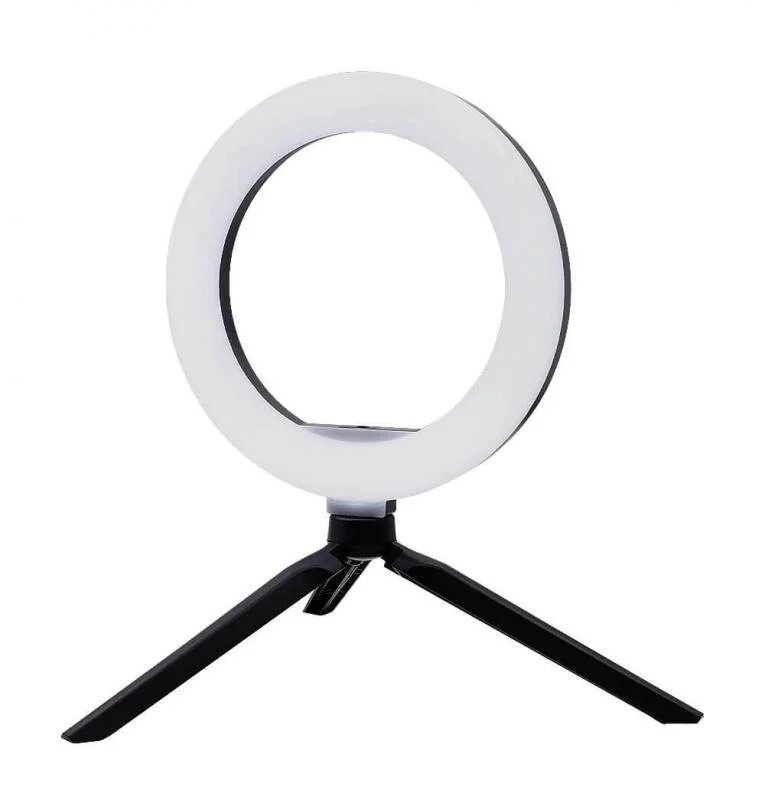 фото Кольцевая лампа со штативом