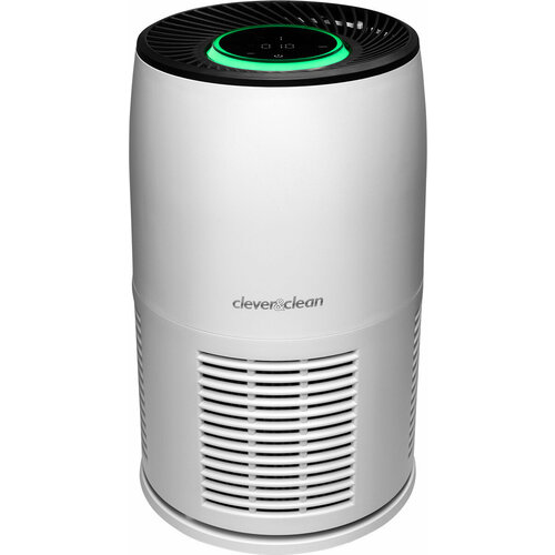 Очиститель воздуха настольный Clever&Clean HealthAir UV-03; до 30 кв. м; Контроль качества воздуха; Ионизация; УФ лампа