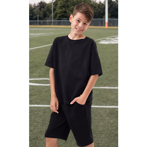 фото Футболка bonito kids, размер 140/146, черный