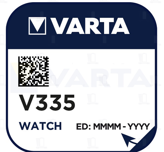 Батарейка часовая Varta 335, SR512SW Silver Oxide 1.55V