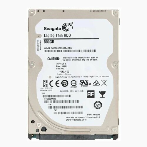 Жесткий диск Seagate 500Gb ST500LM012 Barracuda