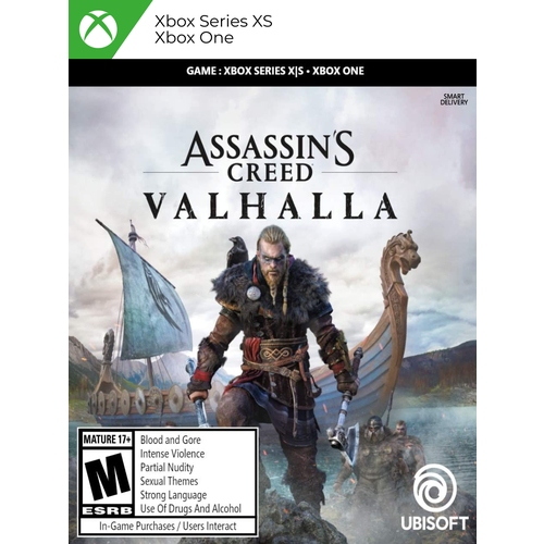 игра assassin s creed odyssey ultimate edition xbox one xbox series s xbox series x цифровой ключ Assassin's Creed Valhalla Вальгалла Standard Edition для Xbox One/Series X|S, Русский язык, электронный ключ