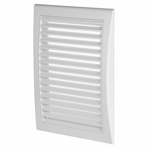 Решетка вентиляционная awenta 175х250мм tl3 с сеткой пластик белая 1725₽