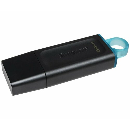 Накопитель KINGSTON 64GB USB3.2 Gen 1 DataTraveler Exodia (Black + Teal)