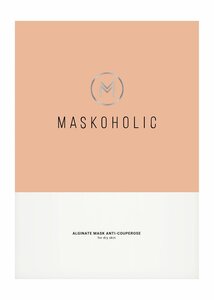 Фото MASKOHOLIC Альгинатная маска антикуперозная с миоксинолом, черникой и витамином C, 50 г