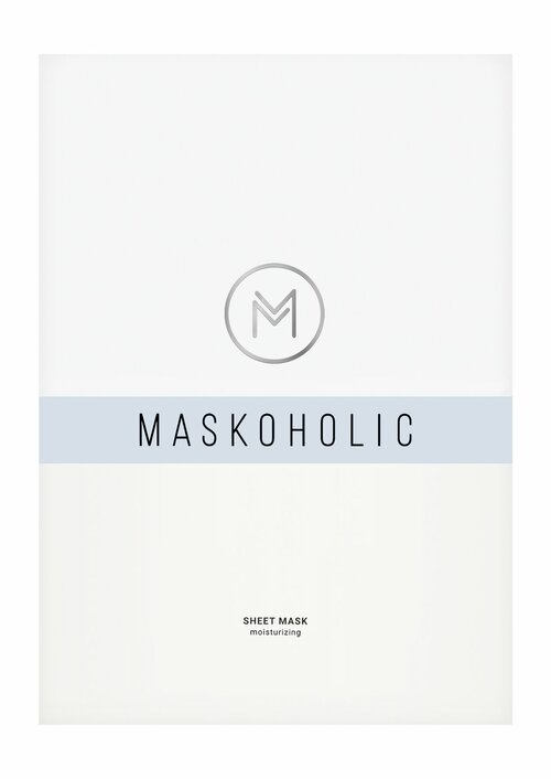 MASKOHOLIC Тканевая лифтинг-маска для лица и шеи увлажняющая с пептидным комплексом AQUAPHILINE®, 1 шт.