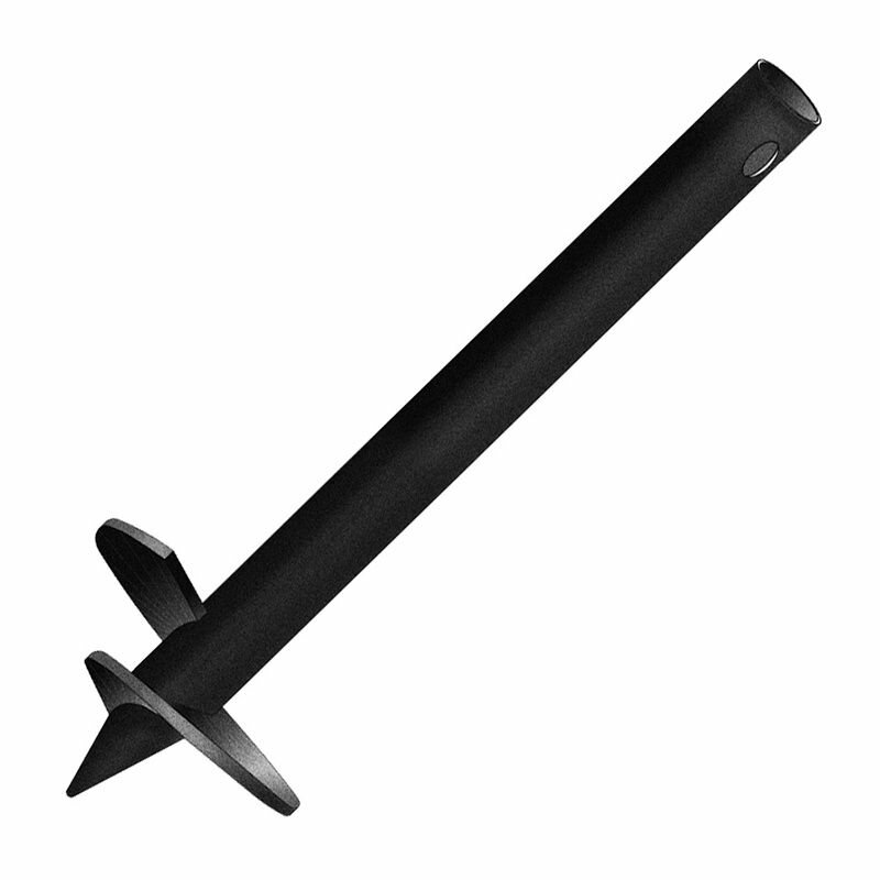 Свая винтовая d 57мм L 1500 мм d винтовой части 180 мм