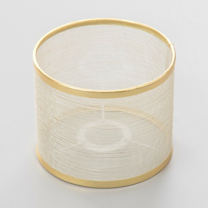 фото Абажур "Паутинка" золото Е27 15х15х12 см (комплект из 3 шт)