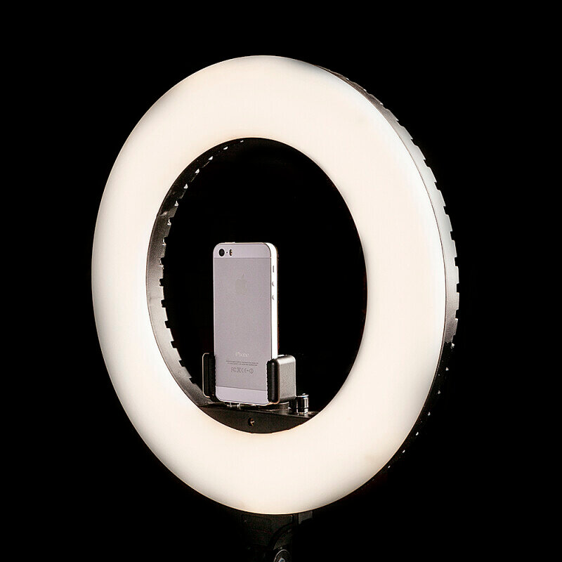 Кольцевой светодиодный осветитель 40Вт 3200-5800К Fotokvant LED-360 RING