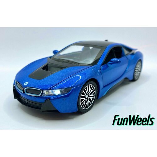 Детская игрушка металлическая Модель BMW I8 ( БМВ Ай8) / Масштаб 1:32