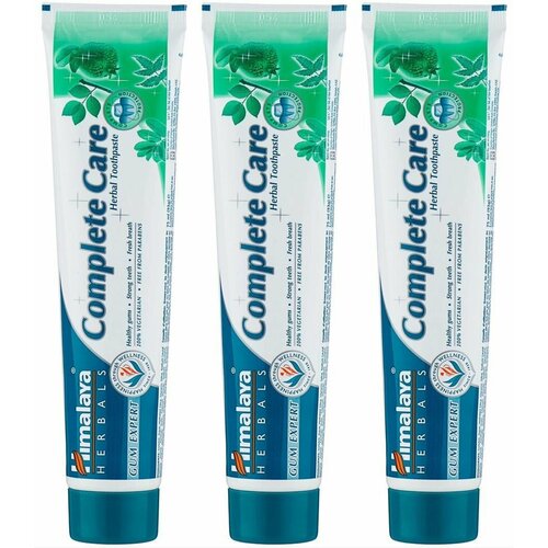 Himalaya Herbals Зубная паста Complete Care, Комплексная защита, 75 мл, 3 шт