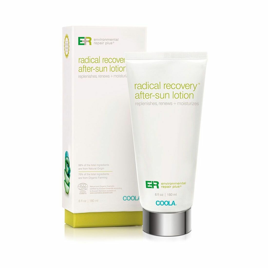 Coola, Лосьон после загара ER + Radical Recovery After-Sun Lotion 177ml